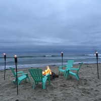 Beach And Bay Bonfires