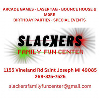 Cultural Heritage Curator Slackers Family Fun Center with Laser Tag in St Joseph MI