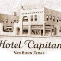 Cultural Heritage Curator Hotel El Capitan Restaurant & Bar in Van Horn TX